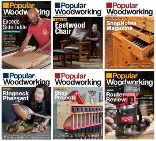 Popular Woodworking №276-281 (January-December 2024). Архив 2024