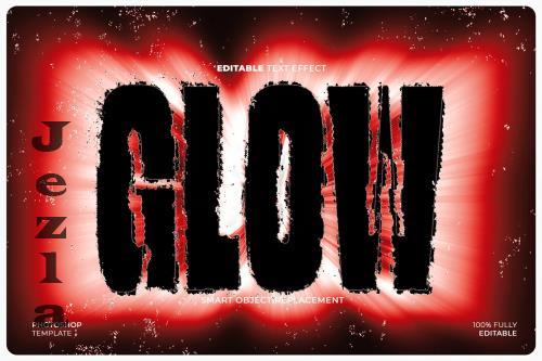 Grunge Glow Text Effect - 4L8TS2G