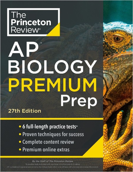 Princeton Review  AP Biology Premium Prep 27ed 2024