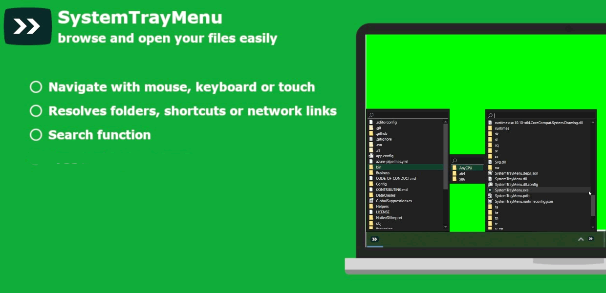 SystemTrayMenu v1.3.5.0