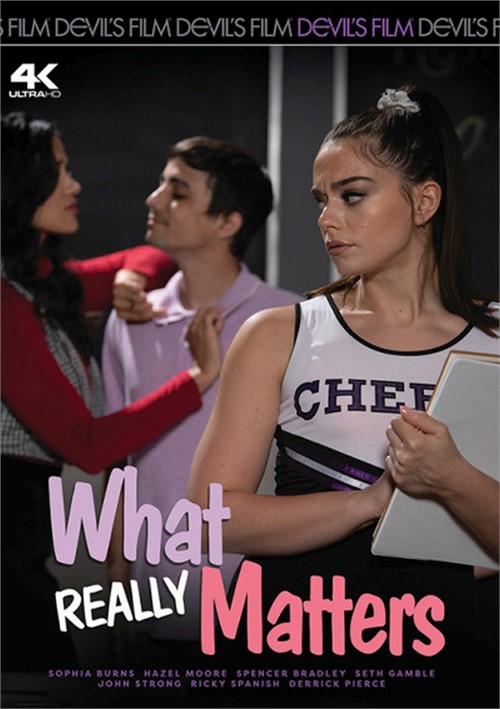 What Really Matters / Что Действительно Важно (Devil s Film) [2023 г., 18+ Teens, Brunette, Big Tits, Gonzo, Hardcore, VOD, 540p] (Split Scenes) (Hazel Moore, Spencer Bradley, Sophia Burns)