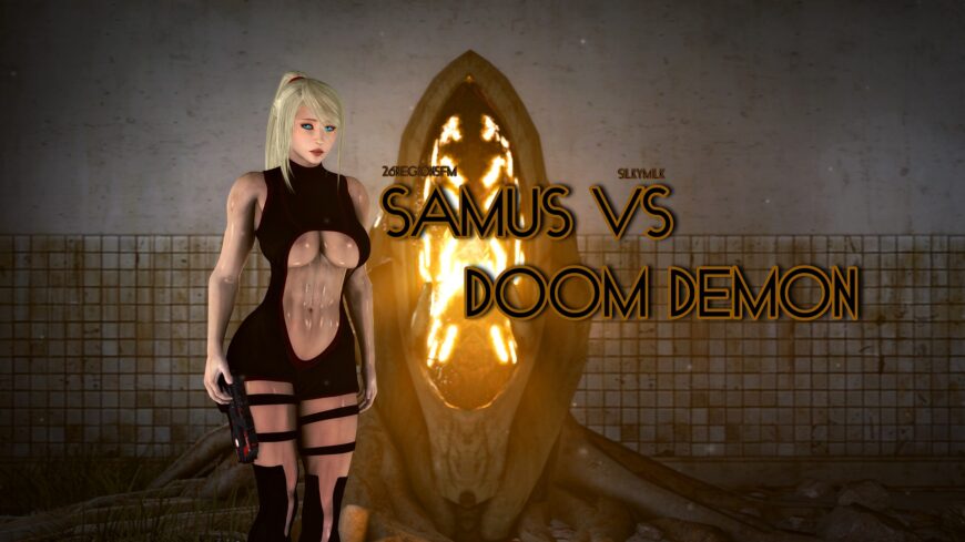 Samus vs Doom Demon (26RegionSFM) [2024, 3DCG, - 1.62 GB