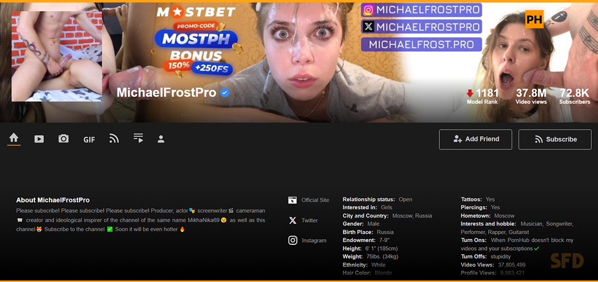 [Pornhub.com] Milfetta & MichaelFrostPro (57 роликов) Pack [2024, Anal, Rough Sex, Incest Taboo Roleplay, Amateur, Blowjob, Deep Throat, Facial, Hardcore]