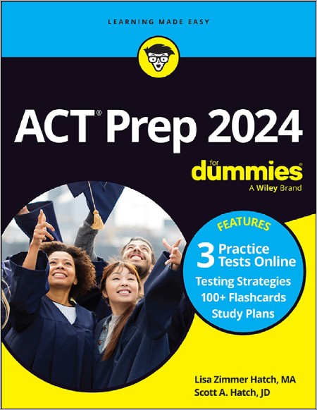 Hatch L  ACT Prep 2024 For Dummies with Online Practice 2023