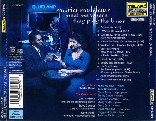 Maria Muldaur - Meet Me Where They Play the Blues (1999) Lossless