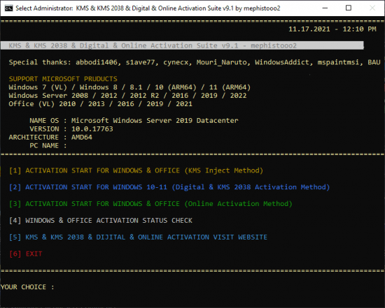 KMS/2038 & Digital & Online Activation Suite 10.0