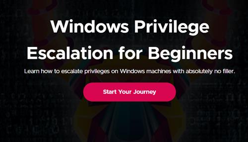 TCM Security – Windows Privilege Escalation for Beginners