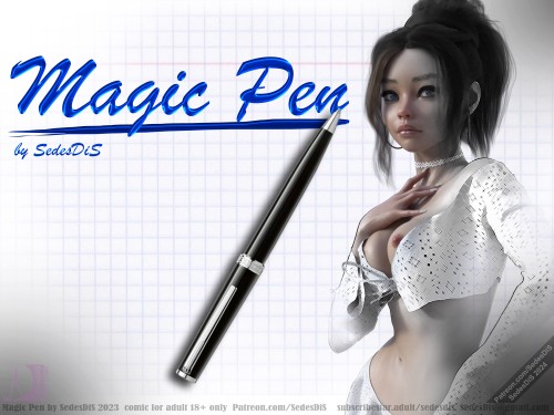 SedesDiS - Magic Pen 3D Porn Comic