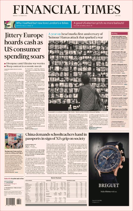 Financial Times USA - 7 October 2024