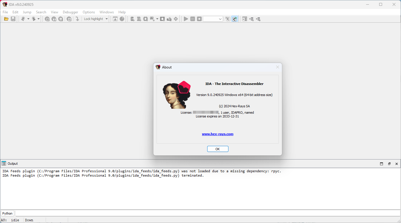 IDA 9.0.240925 Pro