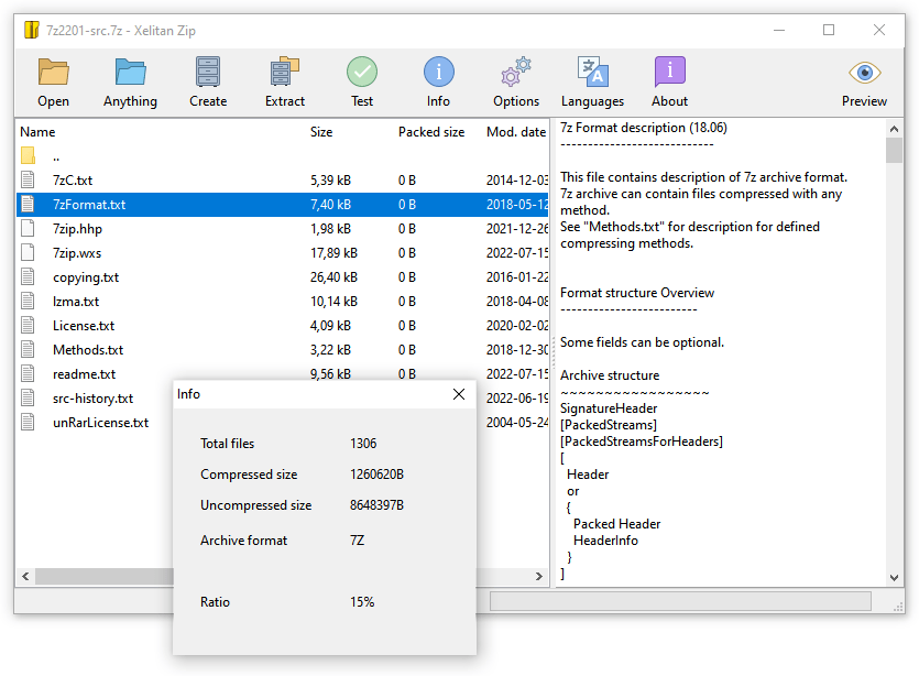 Xelitan Zip 1.2