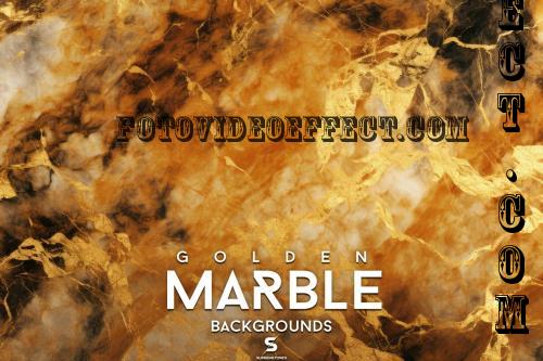 Golden Marble Backgrounds - 9GTYL3Z