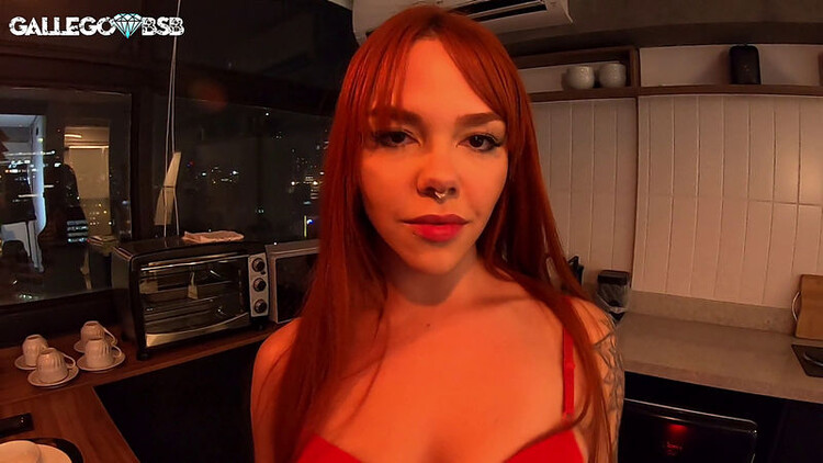 Ruiva Gostosa Fazendo ANAL e Chupando Meu Cu Igual Uma Putinha Safada Lari Fox Gallego BSB (Onlyfans) FullHD 1080p