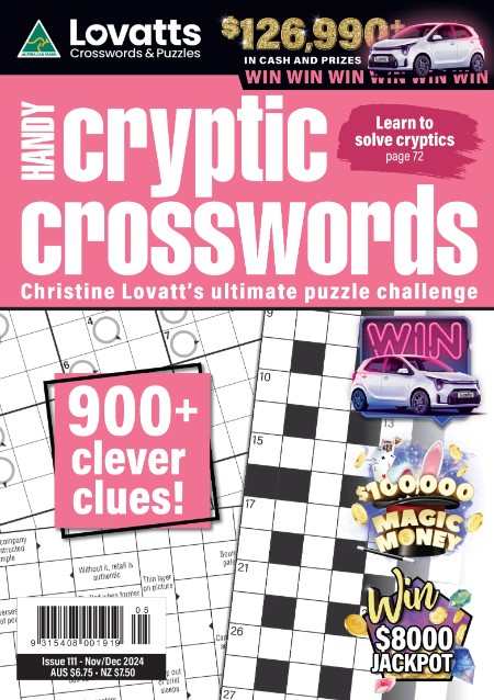 Lovatts Handy Cryptic - Issue 111 2024