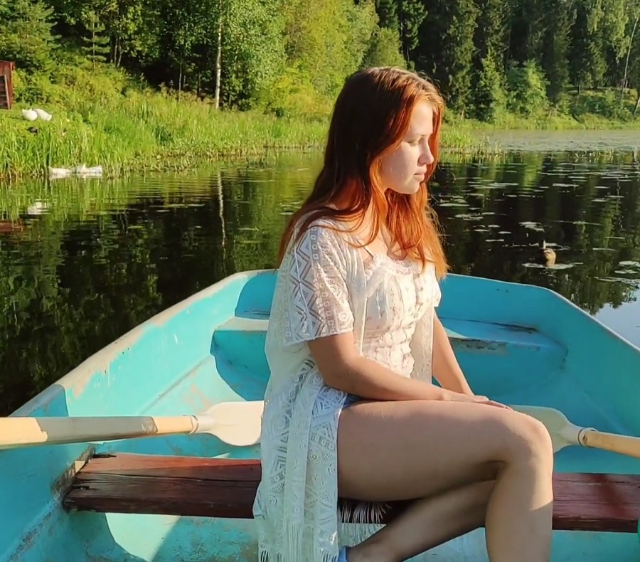 Nika Nut Russian Youth Sex On A Boat In A Village On A River FullHD 1080p