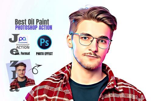 Best Oil Paint Photoshop Actions