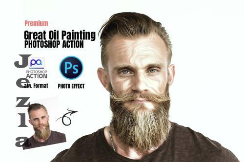 Great Oil Painting Photoshop Actions