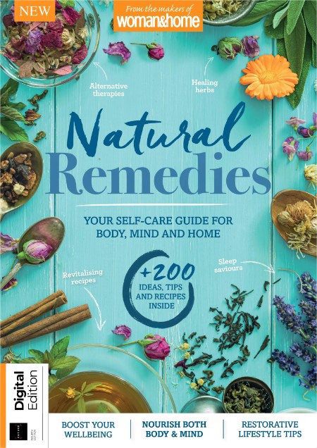 Natural Remedies  You Self-Care Guide For Body, Mind And Home 4ed 2024