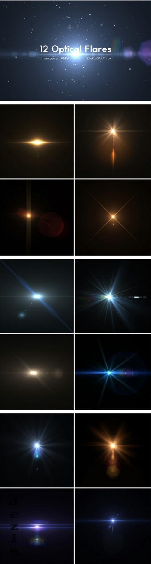 12 Optical Flares - 3LZFYGA