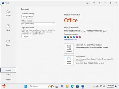 Windows 11 AIO 16in1 24H2 Build 26100.2033 (No TPM Required) With Office 2024 Pro Plus Multilingual  Preactivated Oct... 906b8b193104a876abeb394c9865b300