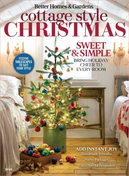 Better Homes and Gardens - Cottage Style Christmas 2024