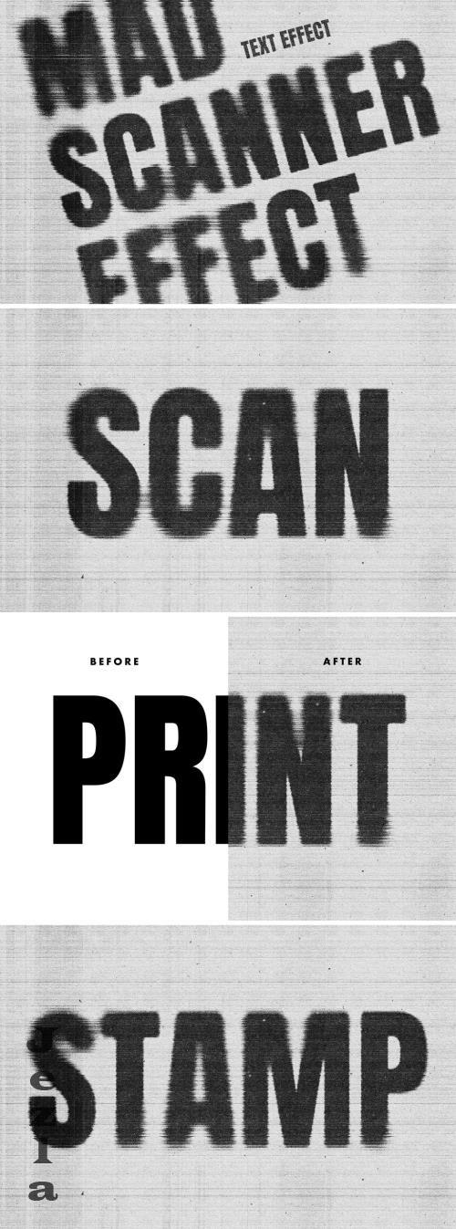 Mad Scanner Text Effect - 286721168