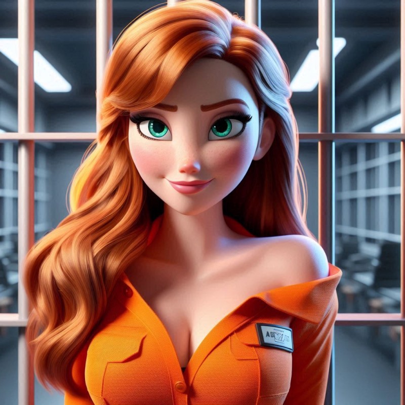 AICad20 - Prison Anna 3D Porn Comic