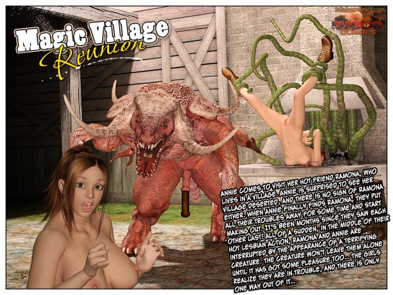 [Gonzo] Magic Village Reunion 3D Porn Comic