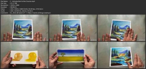 Introduction To Gouache Landscape  Painting 4c925e1da9aa8121f007ea0fe31ea09d