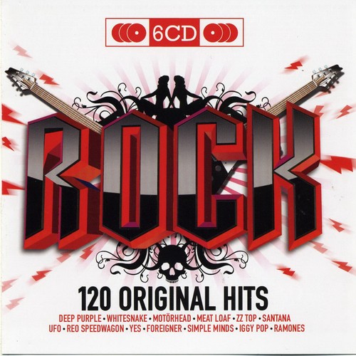 120 Original Hits - Rock (6CD) (2009)