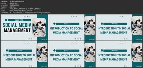 Social Media Management Strategies  Course 92d3dd6b5e3d43c30fdde5893e3a32ba