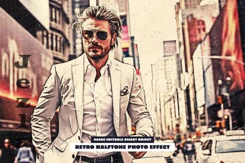 Retro Halftone Photo Effect - 286649887 - PWZBRVA