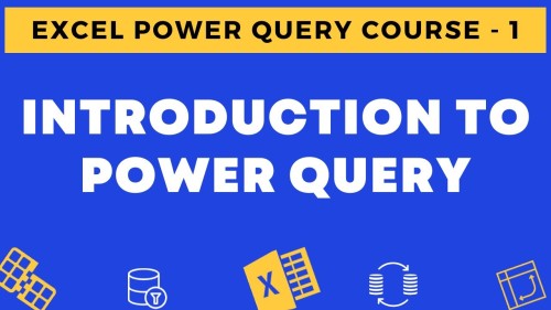 Introduction To Excel Power Query