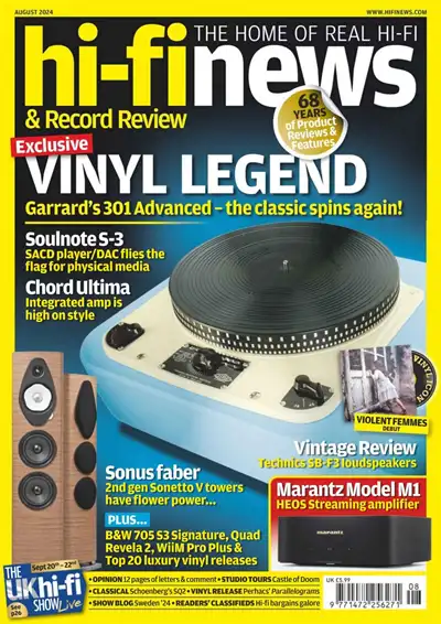 Hi-Fi News No 8 (August) 2024