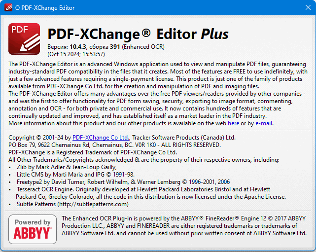 PDF-XChange Pro 10.4.3.391