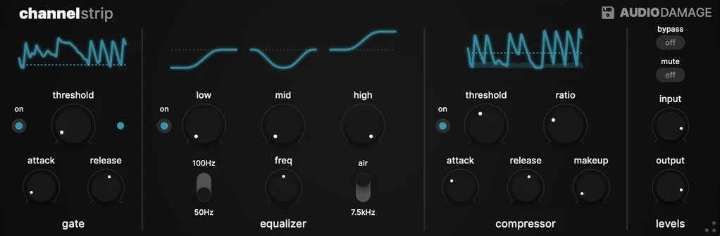 Audio Damage AD058 ChannelStrip v1.1.1