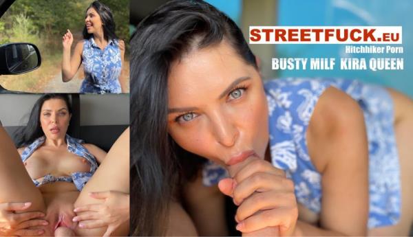 Kira Queen - Busty Milf Kira Queen Streetfuck [FullHD 1080p]