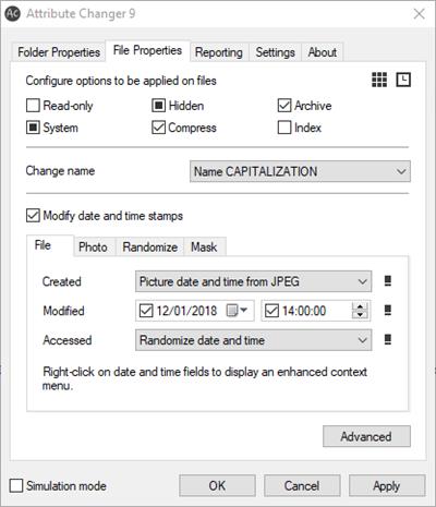 Attribute Changer  11.30c