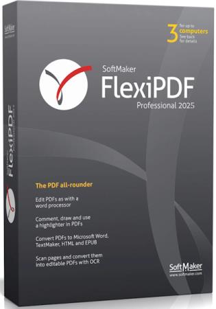 постер к SoftMaker FlexiPDF Professional 2025.402.1011