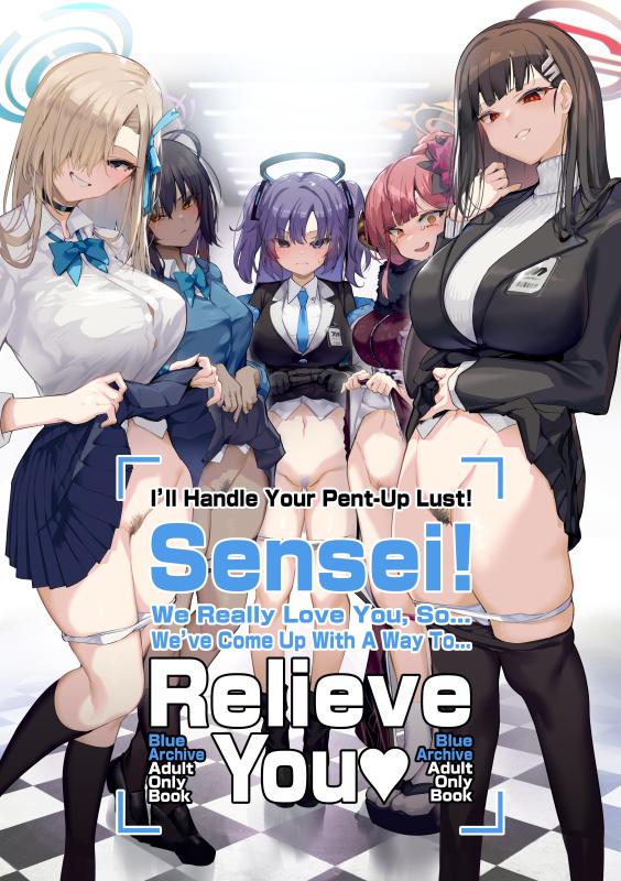 [Armadillo (Daiji)] Tamari ni Tamatta Seiyoku Uketomemasu Sensei no Koto ga Daisukidakara... Seishori Schedule Go-Youi Shimashita (Blue Archive) [Engl Hentai Comics