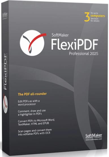 SoftMaker FlexiPDF Professional 2025.406.0125 + Portable