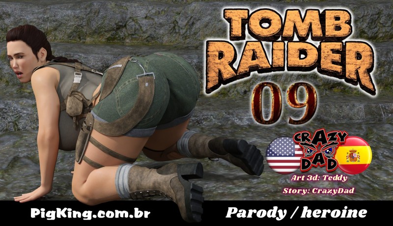 CrazyDad3D - Tomb Raider 9 3D Porn Comic