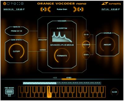 Zynaptiq ORANGE VOCODER NANO  v4.0.5