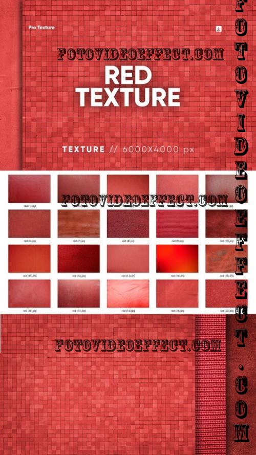 20 Red Textures HQ - 286511849