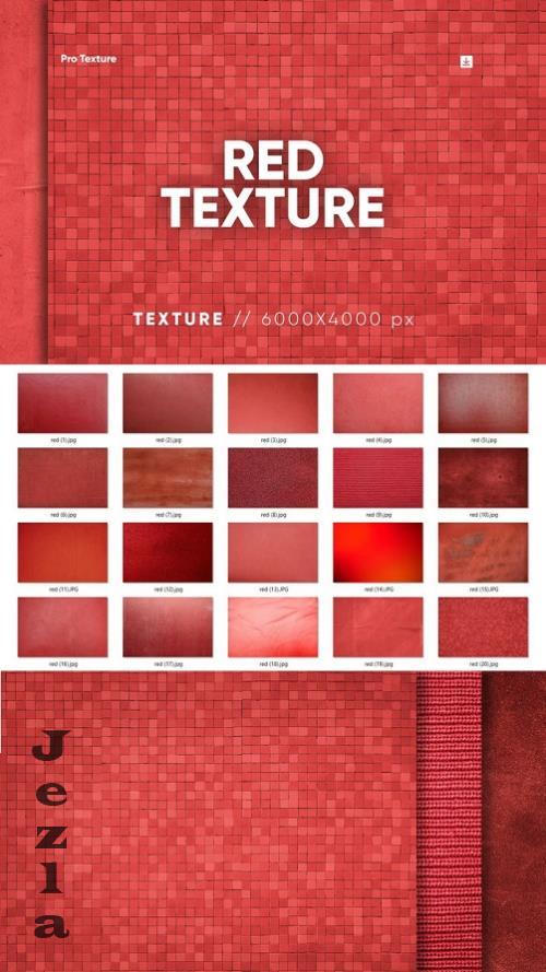 20 Red Textures HQ - 286511849