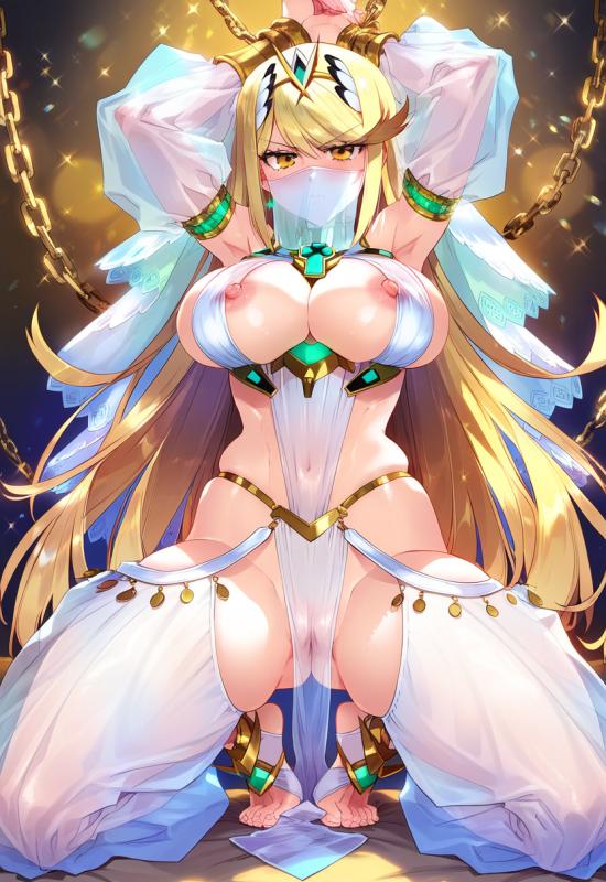 Theoldhermitofthemountains - Mythra (Premium) (Patreon) (AI Generated) AI Porn