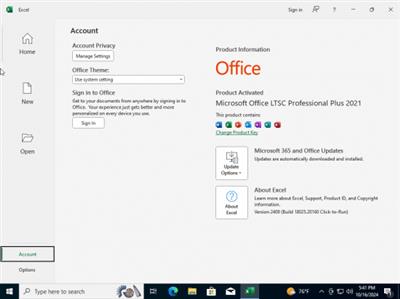 Windows 10 Pro 22H2 build 19045.5011 With Office 2021 Pro Plus Multilingual Preactivated October  2024