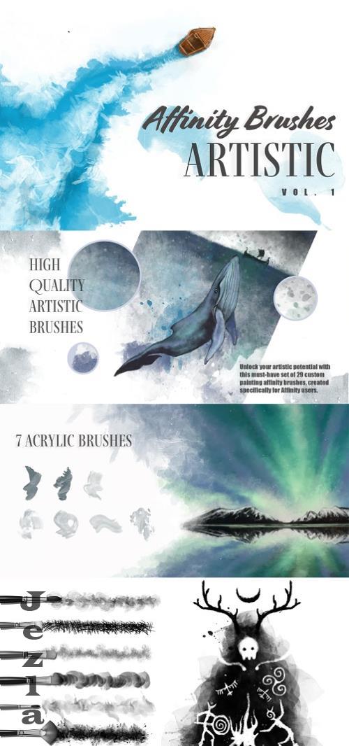 Artistic Brushes For Affinity – Vol. 1 - ABYDTHR