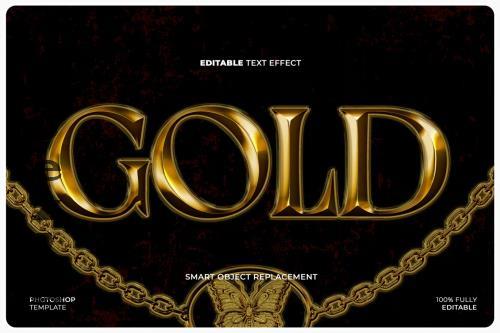 Gold Text Effect - ZYZEYL3