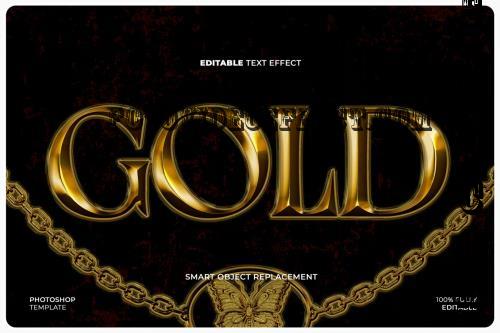 Gold Text Effect - ZYZEYL3